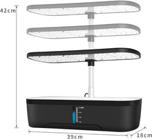 FLTRGO Indoor Hydroponic System,Aeroponics Growing Kit,Indoor Hydroponics Growing System,for Herbs, Fruits and Vegetables,with Hydrating Pump, Adapter, Net Pots.