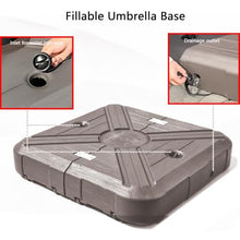 FCZVWPR Roman Umbrella Base，Heavy Duty Outdoor Patio Umbrella Base Stand