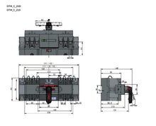 MGMYVDDGVW Dual-Power Switch OTM-Series Compact Automatic Transfer Switch OTM32F4C20D380C, OTM40F4C20D380C(OTM200E4C20D380C)