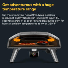 Ooni Koda 2 Pro Propane Gas Pizza Oven – 18" Gas Powered Outdoor Oven with 28 mBar Regulator and Gas Hose, 320 °F to 950 °F Temperature Range - Highland Green