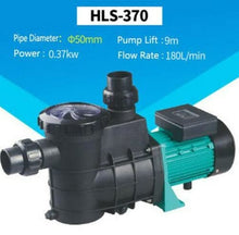 220V 370W Swimming Pool Filter Pump Booster Self-Priming Circulating Pump