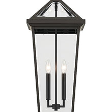 Kichler Regence 2-Light Olde Bronze Updated Traditional Outdoor Pendant with Clear Glass for Outdoor Walls, Exterior Doors, Garage, Porch or Patio Walls