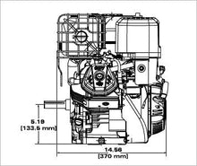 Briggs & Stratton 25T237-0085-F1 XR Series 13.5 HP 420cc Horizontal Shaft Engine