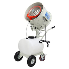 TECHTONGDA Misting Fan Humidifying Cooling Industrial Pedestal Fan Adjustable Spray Amount for 538 Square Feet