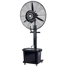 FAFACAI Quiet Cooling Fans Electric Air Circulator Oscillating Fan Cooling Misting Spray Humidifier Quiet Tower Atomization Commercial Vertical Oscillating Fan Industrial Rotating Mobile 3 Speed