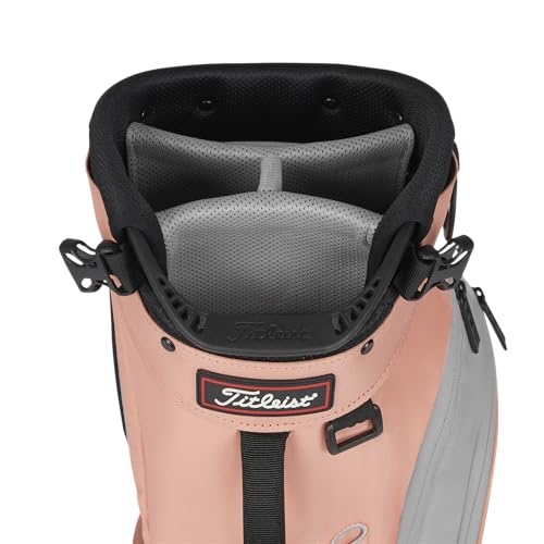 Titleist Golf Players 4 Stand Bag Peach/Gray
