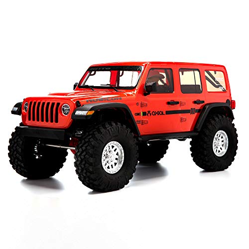 Axial 1/10 SCX10 III Jeep JLU Wrangler with Portals RTR Orange