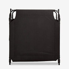 P77MENGFEI Folding Bed Folding Camping Cot Portable Chaise Lounges Folding Bed for Indoor Office Balcony Patio Garden Beach Camping Picnic Beach (Color : Black Size : 192X68X30.5CM)