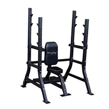 Body-Solid Pro Clubline SOSB250 Olympic Shoulder Bench Black
