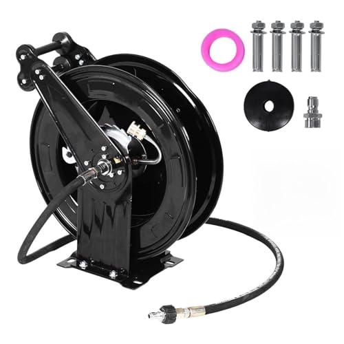 Generic Pressure Washer Hose Reel Retractable Reel Heavy Duty