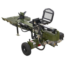 Full Boar 35 Ton 306cc Gas Log Splitter with 4-Way & 6-Way Wedges, Hydraulic Log Lift