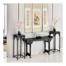 WOAITIANTIAN Vase Stand Openwork Carving Chinese Style Redwood Bonsai Base, Indoor Household Ornament Display Stand