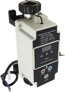Acivirdde 220V Pool Heater Electric Swimming Pool Heater Hot Tub Thermostat with Digital Display for Hot Tub Spa Bathtub