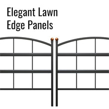 Panacea 81433 Modern Farmhouse Garden Edge Pieces, Black, 16" H, Pack of 12