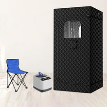 YXKJZHF Sauna, Home Sauna Tent,Personal Sauna Steam Sauna Tent at Home Spa with Steam Generator, 90 Minute Timer, Foldable Chair