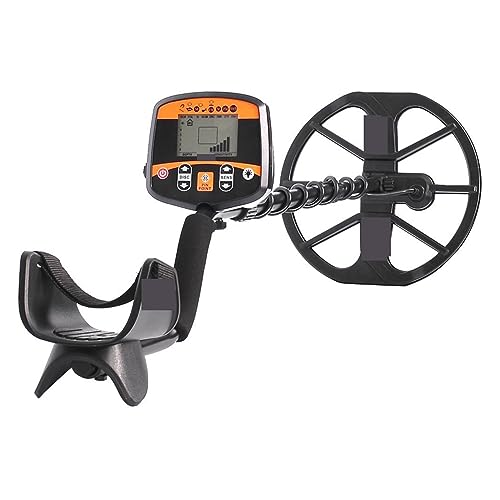 FENOKD Metal Detector, High Depth 2.5m Underground Metal Detector LED Flashlight TX960 Digger Treasure Hunter er Gold Detector