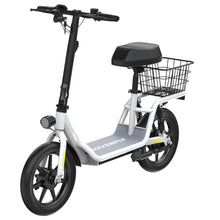 HOVERFLY Z5 Electric Scooter with Seat 18.6 Miles Range 15.5 Mph 400W Motor White