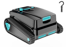 KKI Cordless Robotic Pool Cleaner, for Inground & Above Ground Pools Black