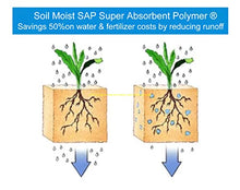 Soil Moist SAP Super Absorbent Polymer Water Retaining Crystal for Plants White 45 Pounds