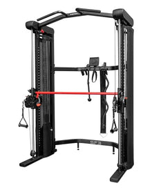 Inspire Fitness Home Gym Functional Trainer with Selectorized Smith Bar Black