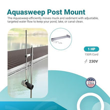 Scott Aerator Aquasweep Muck Blaster | 1 HP 230V Post Mount 150ft Cord