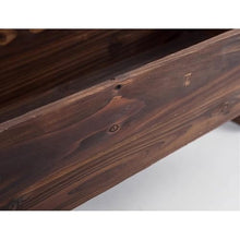x3anggyt5 Planter Wooden Patio Garden Decorative Planting Pot Outdoor Balcony Solid Flower Box Multi-Layer Planter Stand Garden