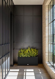 Veradek Block Series Long Box Planter - Rectangular Outdoor Planter