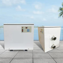 ZQFEE Sauna Heater, 35kw Above Ground Spa Pool Water Heater Pump Heating System 220v 110v Electric Swim Pool Heater