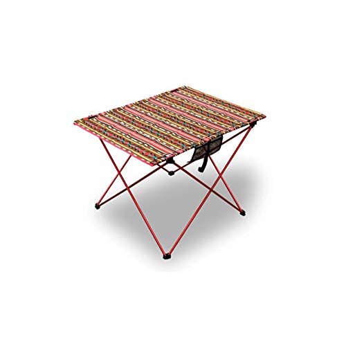 AFPSDLFJDLS Portable Foldable Table Camping Outdoor Furniture Computer Bed Tables Light Folding Desk Picnic Aluminium Alloy