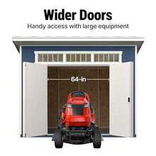 Handy Home Products Olympia 10x7.5 Wood Storage Shed with Floor Kit- Does not Include Paint or Roofing Shingles