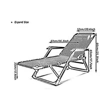 IIPOSAQQ Patio Zero Chair Outdoor Folding Adjustable Reclining Chairs Pool Side Using Lawn Lounge Chair Folding Camping Chair Leisure Lounge Chair (Color : C Size : 67x66cm) (D 67x66cm)