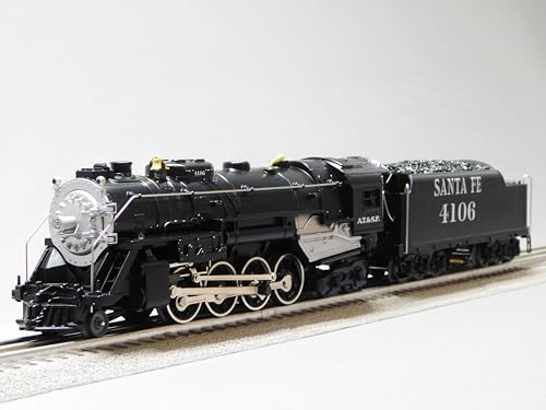 Lionel Santa FE ATSF LionChief 2.0 Berkshire Steam Engine O Gauge Multicolor