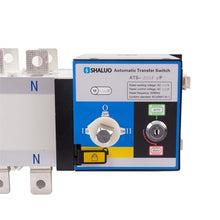 Universal 400A ATS Dual Power Automatic Transfer Switch 220V AC Diesel Generator Set Part Electric Circuit Breaker Switch 4P (Color : 400A 4P, Size : 220V)