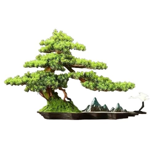 HCZKIUJ Bonsai Simulation Tree Bonsai Entryway Living Room Decorative Ornaments to Improve Feng Shui Bring Good Luck Decorations Plant