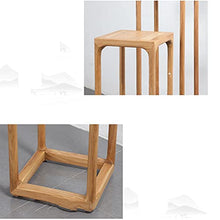 Wooden Plant Display Stand Tall Plant Stand Rack Indoor Flower Pots Stand Holder Planter Display for Living Room Balcony Garden Garden Plant Stand Display Stand (Size : Large) ()