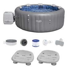 Bestway SaluSpa Santorini HydroJet Inflatable Hot Tub with 180 Jets