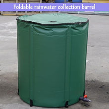 GPDJHRTI Rainwater Barrels, Foldable for Storage, Top Cover with Filter Mesh, Tough Fabric(Black,1000L)