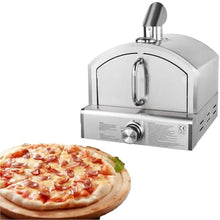 Gas Pizza Oven, Portable Fuel Outdoor Pizza Oven, Suitable for Baking 12-inch Pizzas, Outdoor Barbecues & Smokers, With Control Valve, Pizza Stone, and Burner