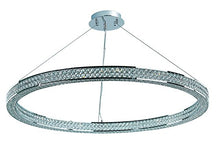 Maxim Eternity LED 40" Single Pendant Polished Chrome Silver