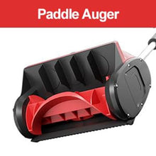 Cordless Snow Shovel, 20V 12-Inch Battery Powered Snow Thrower, Battery Snow Blower with Auxiliary Handle, with 4.0Ah Li-ion Battery & Charger,2battery