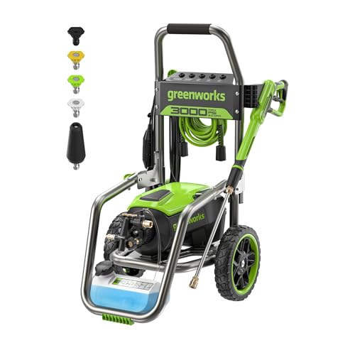 Greenworks 3000 PSI (2.0 GPM Max) Brushless Electric Pressure Washer