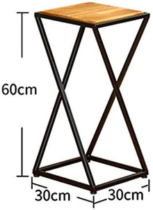 RWGOVLU Plant Stand Plant Stands Flower Supports Flower Stand With Metal Frame for Flower Boxes Shelving Holders Plants Indoor And Outdoor Shelves Bedroom Balcony Decor