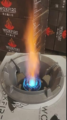 WOXFIRE Chef-Designed Twin-Turbo Outdoor Wok Burner, 100,000 BTU, 3-Stage Fire Control, Propane Ready, Plug-and-Play