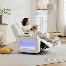 ERYE Multifunctional Power Reclining Chair Electric Recliner Armchair for Home Theater Office, 270° Swivel Rocker Chair W/USB-C Ports, Adjustable Headrest & Vibration Massage