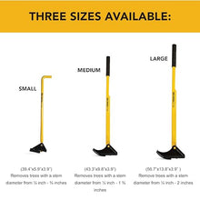 Tree Popper Size Large, The Original Highly Trusted, Heavy-Duty Invasive Plant Remover, Fully Uproots Woody Stems ¼ inch - 2 inches – Ideal for Landowners, Conservation, and Land Management
