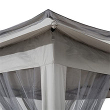 10.8' X Outdoor Pops Up Gazebo Party Pergola with Sheer Mesh Panel Curtains