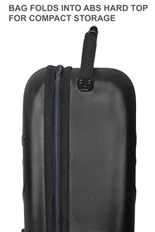 CaddyDaddy Enforcer Golf Travel Bag Soft-Sided Cover with Hard Top Protection Black/Blue