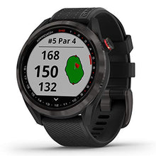 PlayBetter Garmin Approach S42 Golf GPS Watch Gunmetal/Black