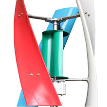 600W Turbine Generator Kit, Portable Vertical Helix Wind Power, Turbine Generator Kit With Charge Controller for Marine RV Home,24V