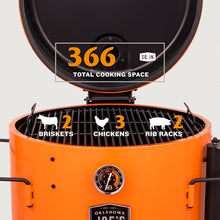 Oklahoma Joe's Bronco Pro Drum Smoker Orange